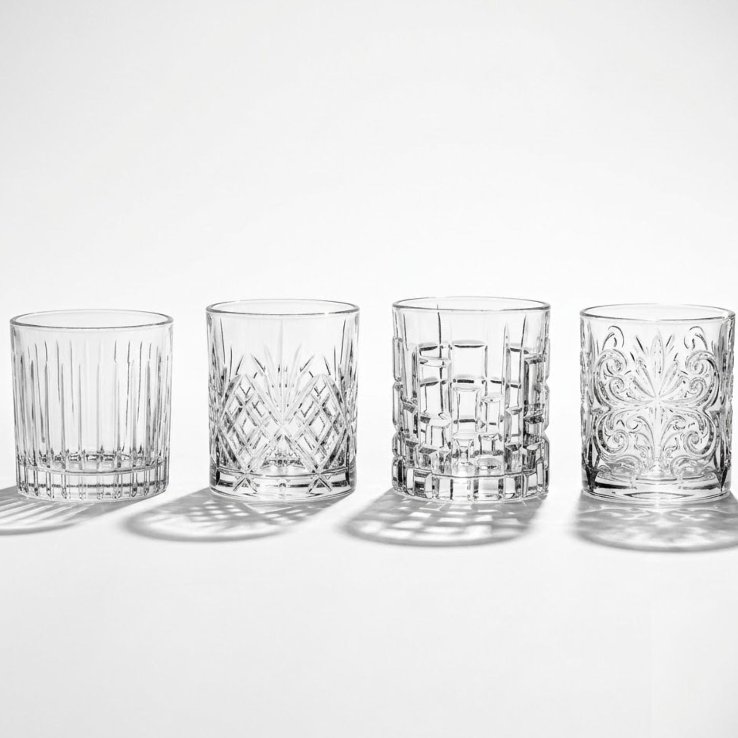 Set de 4 Vasos Bajos Mixology RCR