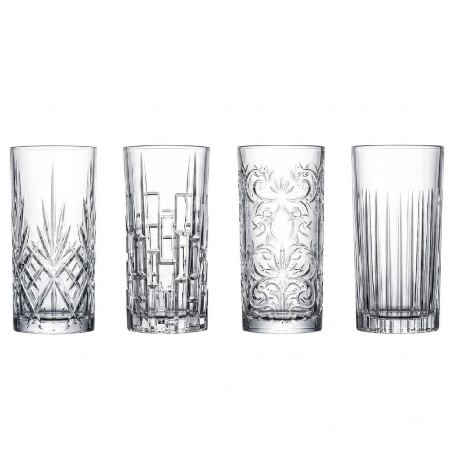 Set de 4 Vasos Longdrink Mixology RCR