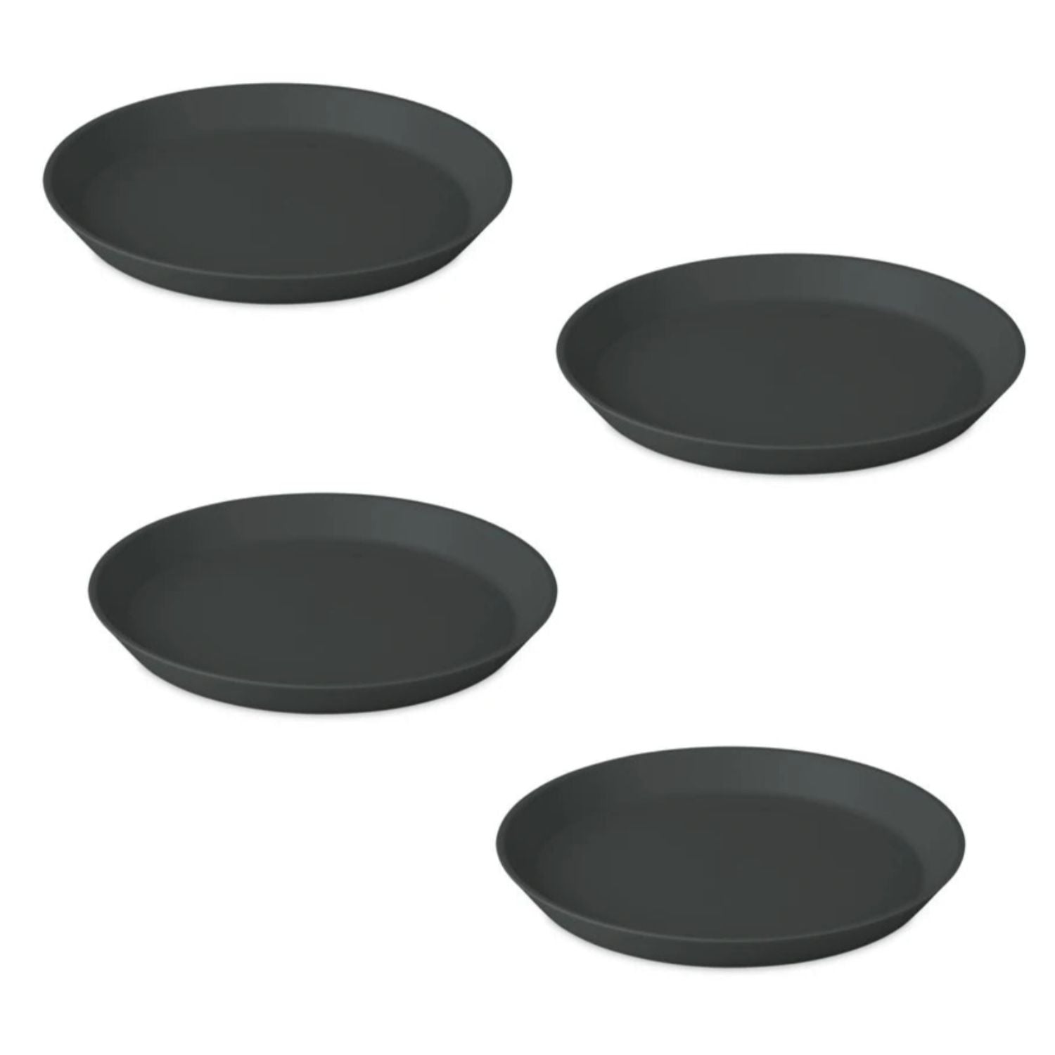 Set 4 Platos Medianos 20,5 cm Ash Grey KOZIOL