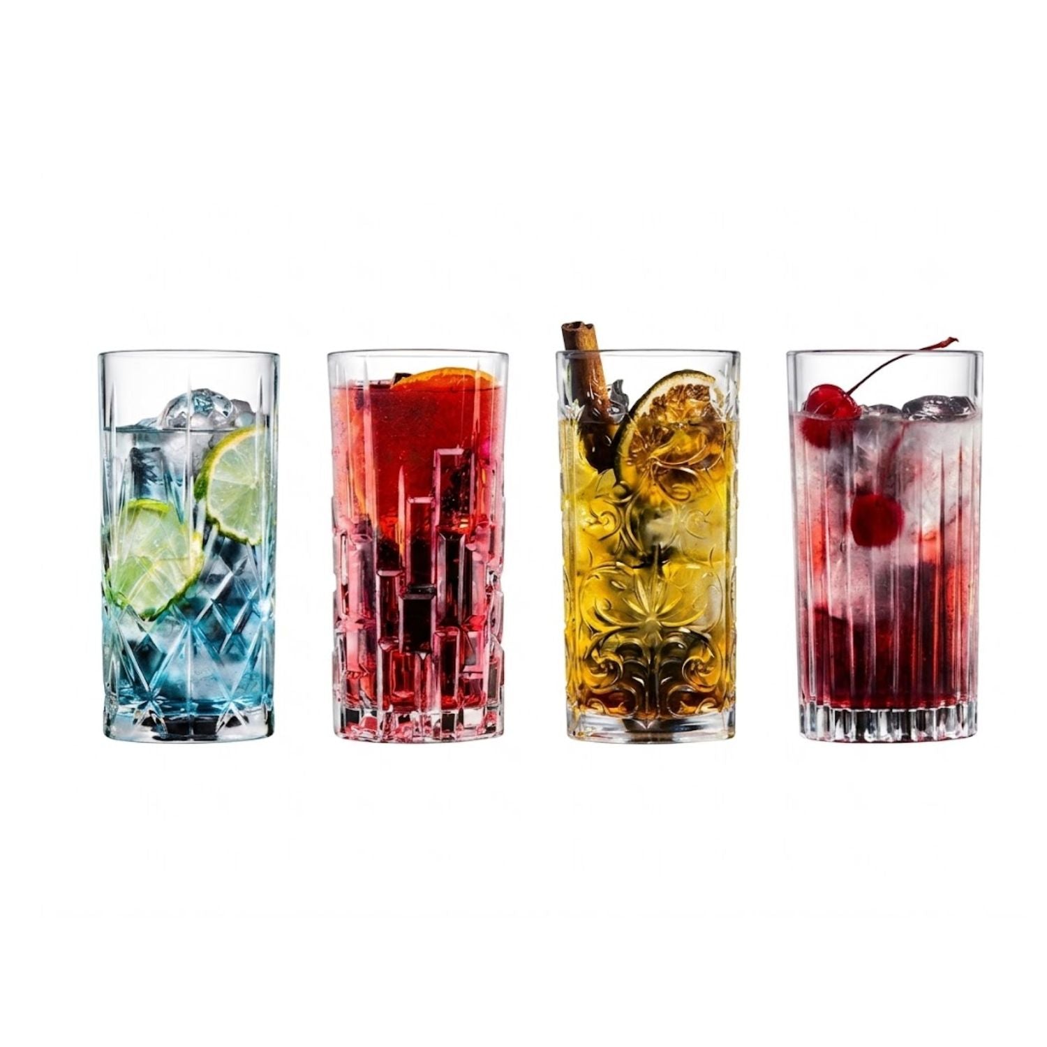Set de 4 Vasos Longdrink Mixology RCR
