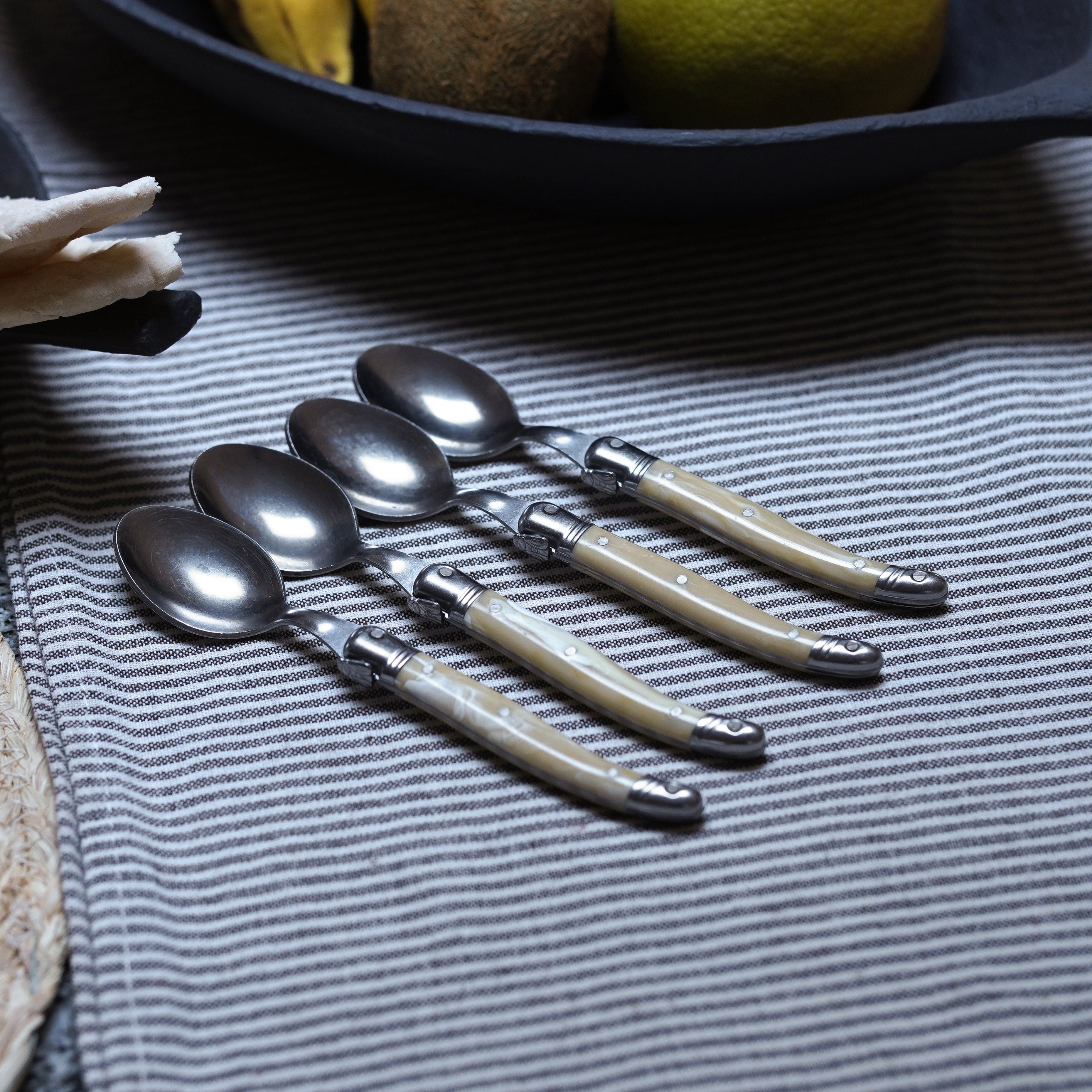 LAGUIOLE SET 4 CUCHARAS MOKA