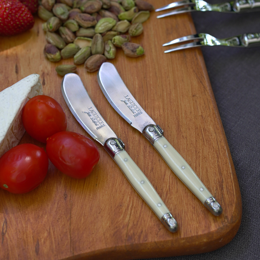 Set de 4 Cuchillos Para Mantequilla Laguiole Jean Dubost