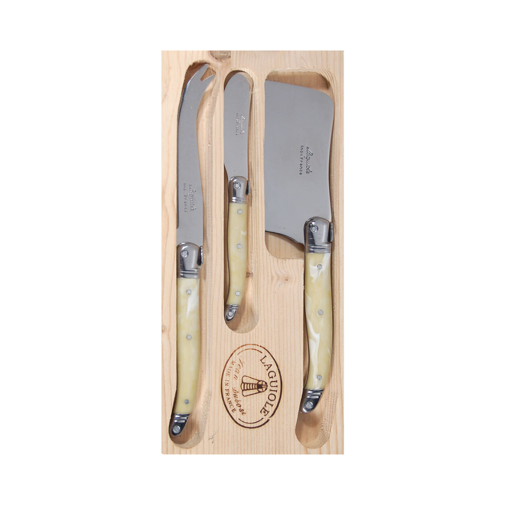 Set de 3 Cuchillos para Queso Laguiole Jean Dubost