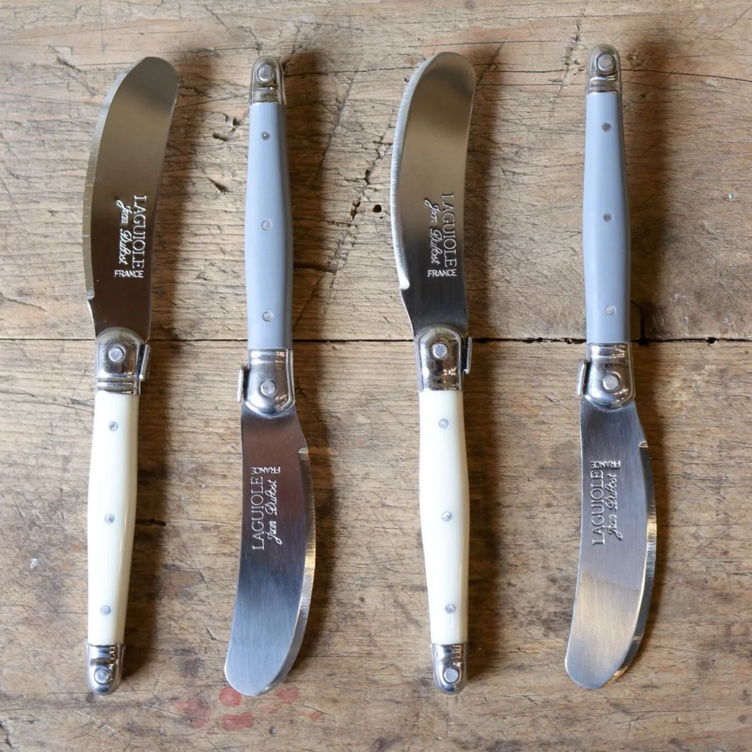 LAGUIOLE SET 4 CUCHILLOS MANTEQUILLA ATELIER