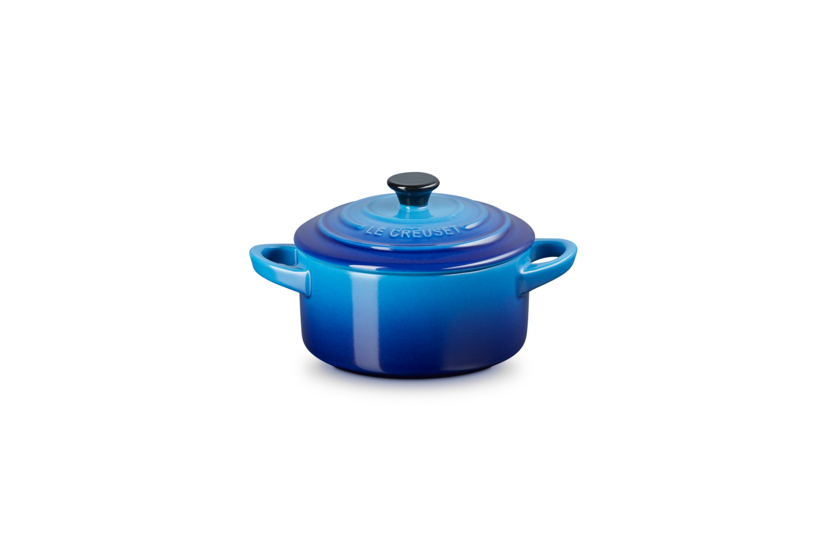LE CREUSET: Mini Cocotte Redonda 10Cm Azul Azure