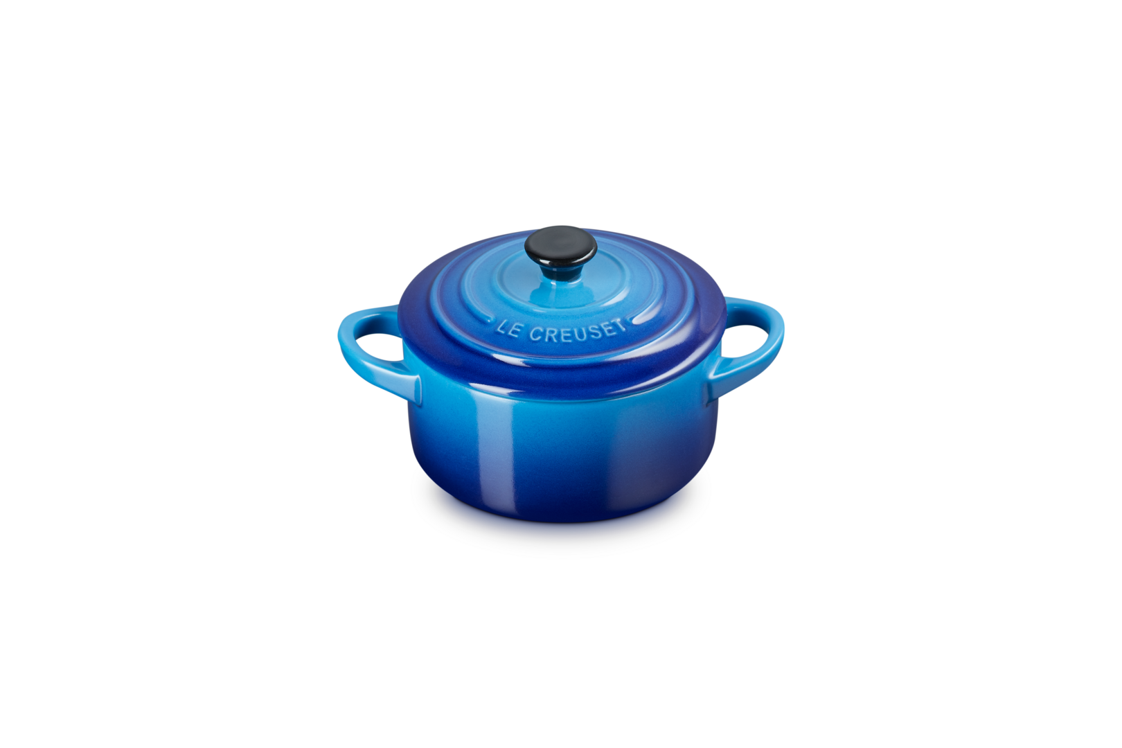 LE CREUSET: Mini Cocotte Redonda 10Cm Azul Azure