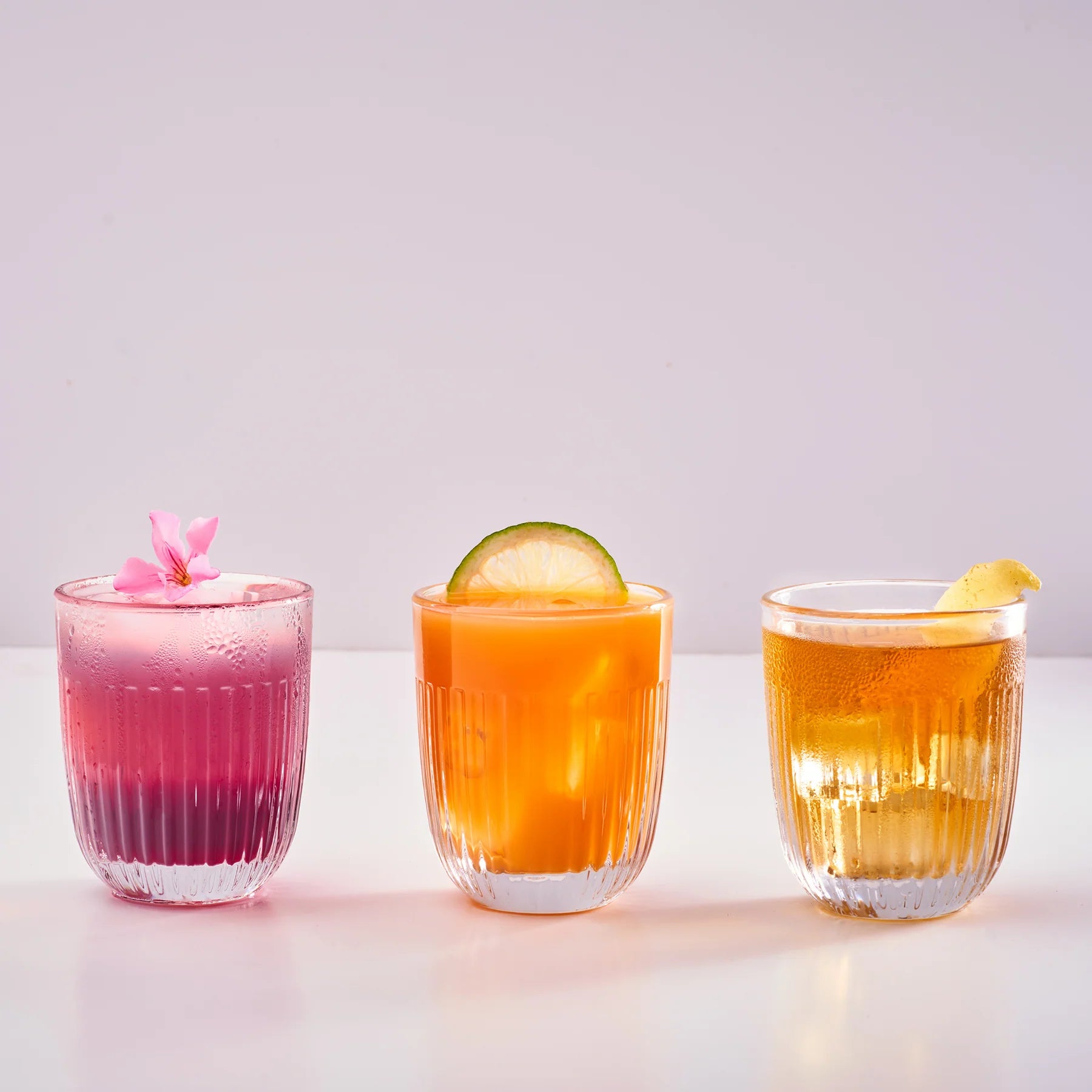 SET 6 VASOS BAJOS OUESSANT ROSADO