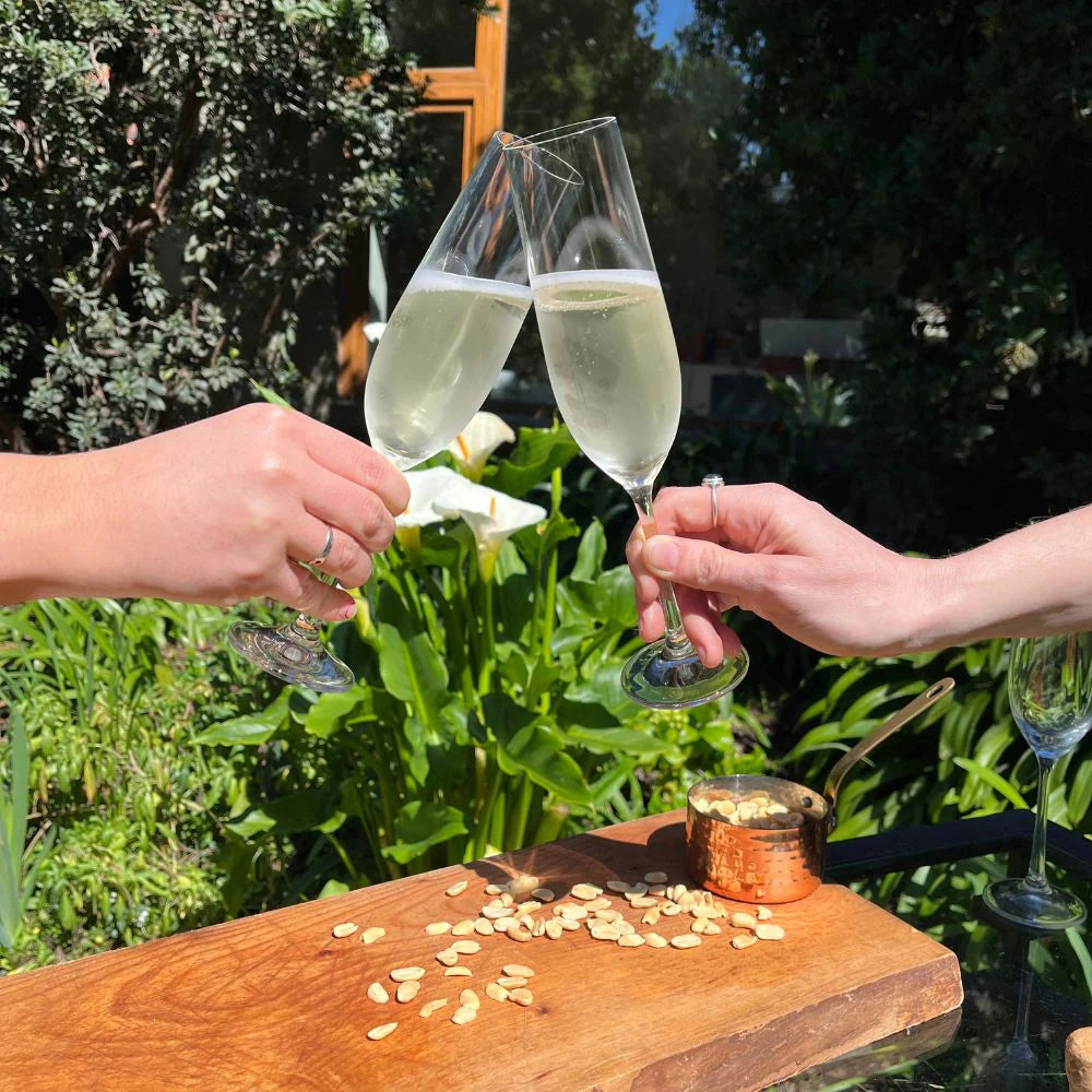 PACK VIOLA PARA 6 PERSONAS TINTO, BLANCO, GIN Y ESPUMANTE