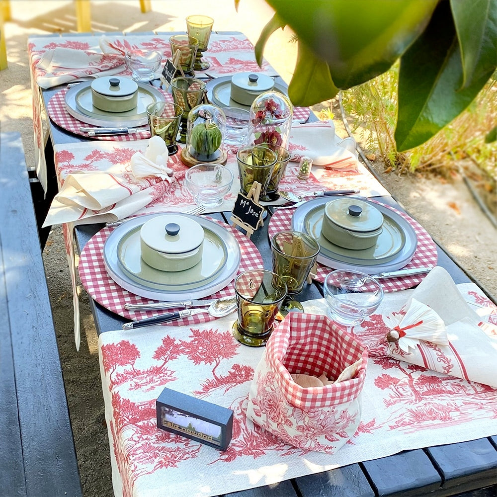 Tuyo Print: Panera Toile Rojo