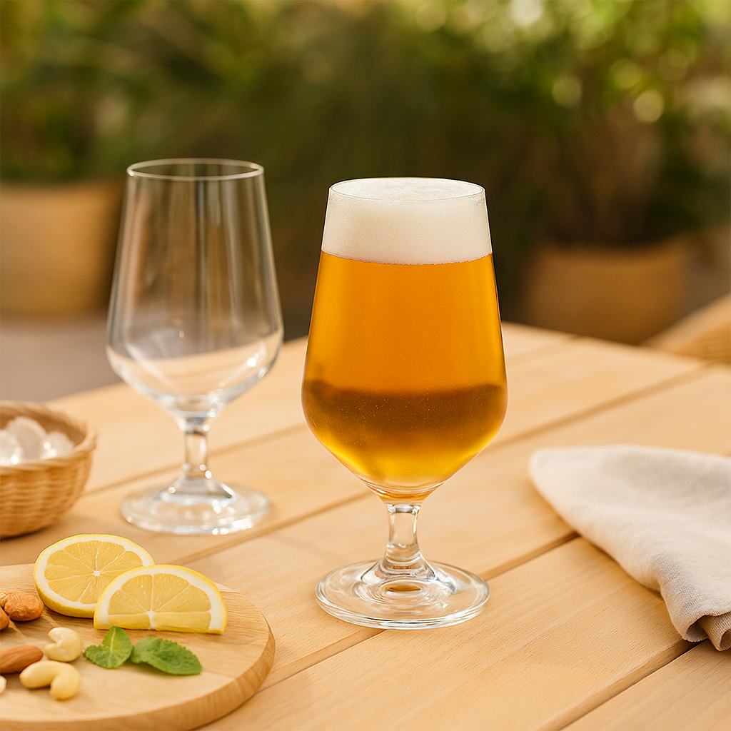 CRYSTALEX SET 6 VASOS CERVEZA SIESTA 550ml.