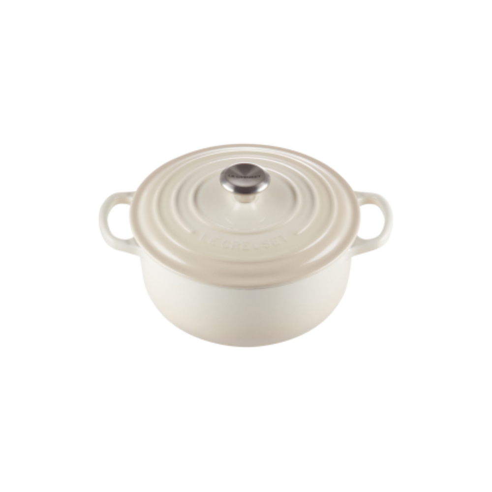 OLLA COCOTTE REDONDA 22cm MERINGUE