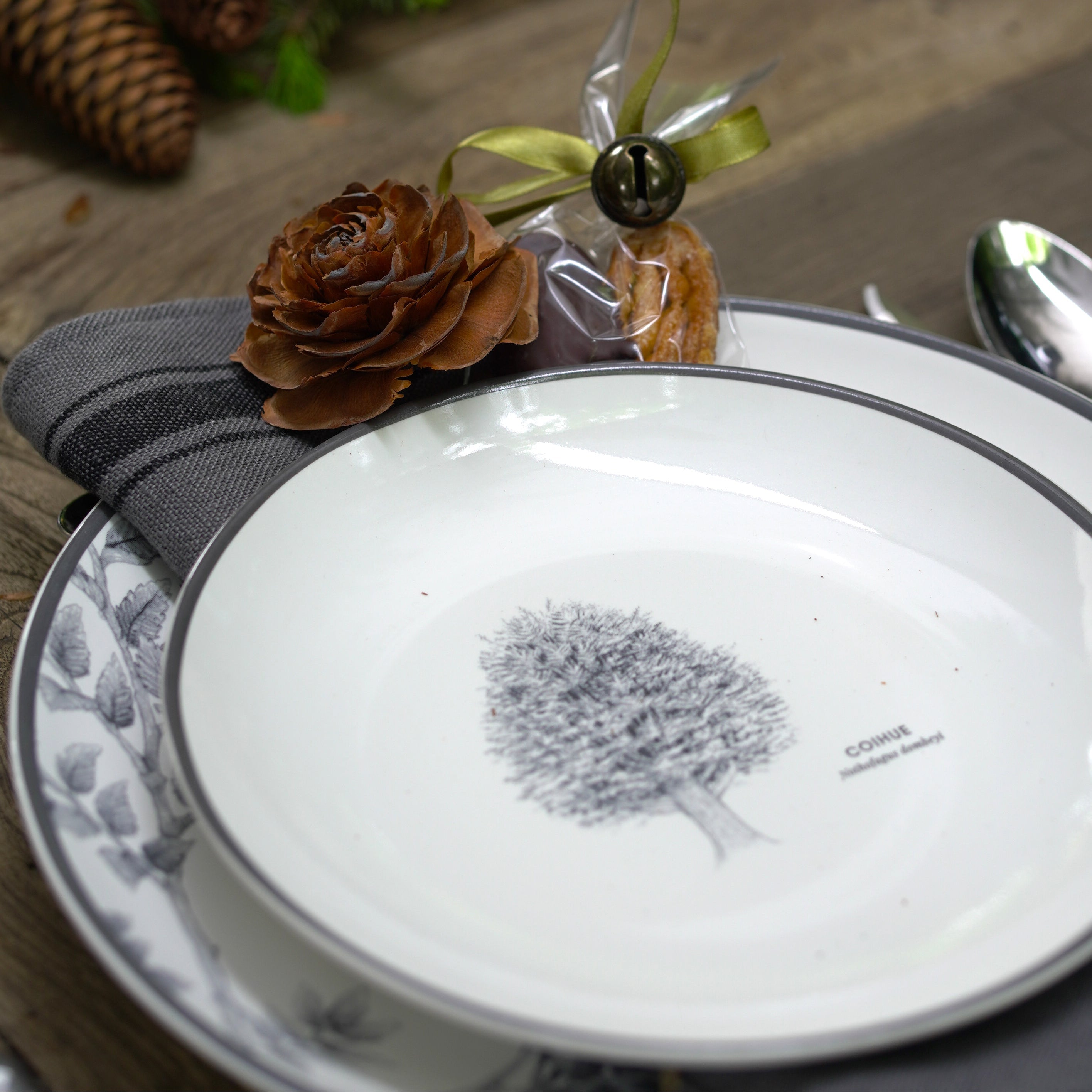 JUEGO VAJILLA 24 PIEZAS PORCELANA COIHUE KLAPP BY GARUGA