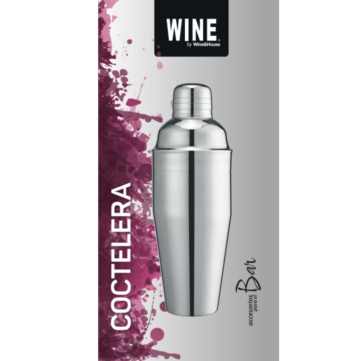 COCTELERA PLATEADA - WINE