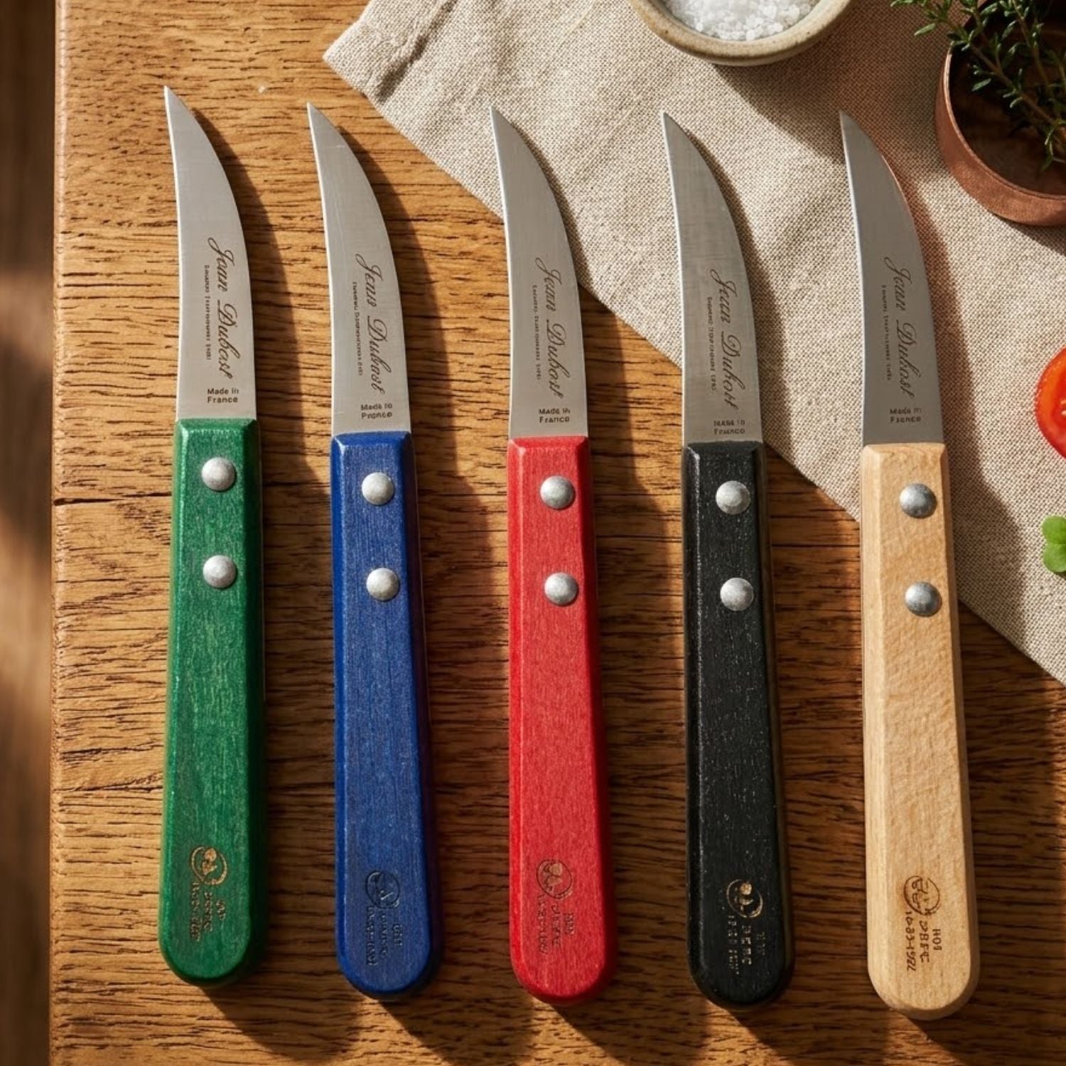 Cuchillo Curvo Pelador 12 cm Laguiole Jean Dubost