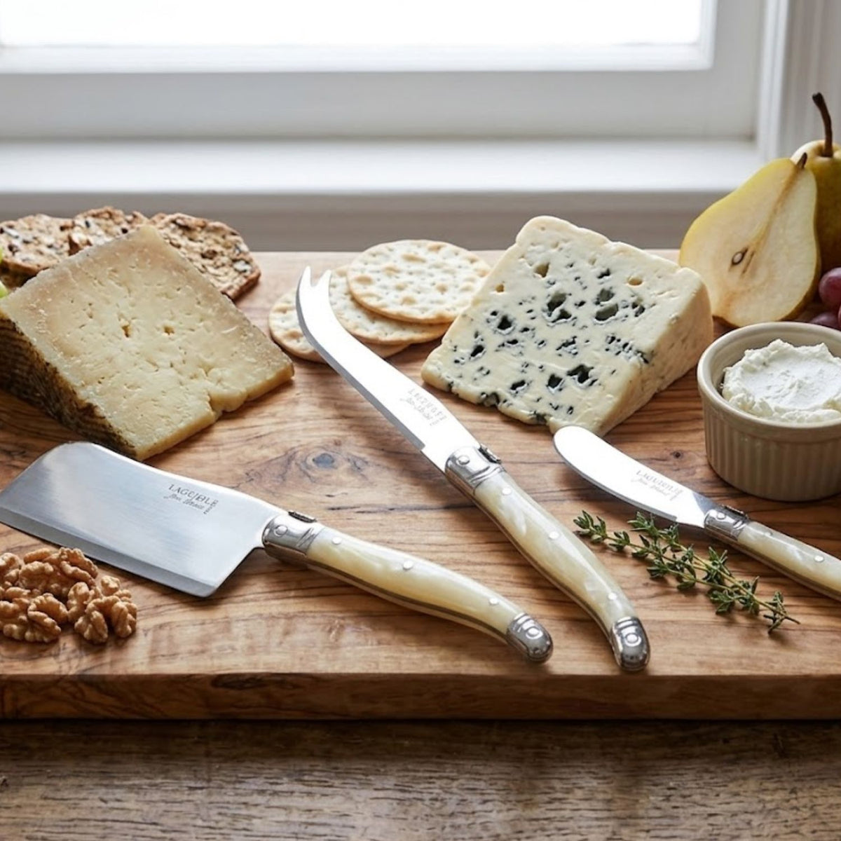 Set de 3 Cuchillos para Queso Laguiole Jean Dubost