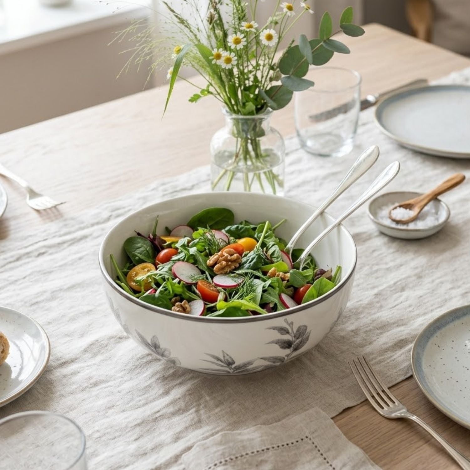 Ensaladera De Porcelana Coihue Klapp