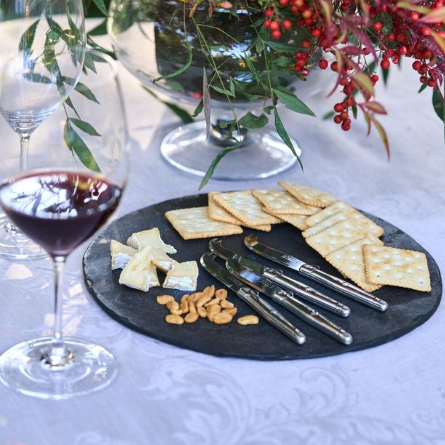 Set 4 Mini Cuchillos de Queso Acero Laguiole Jean Dubost