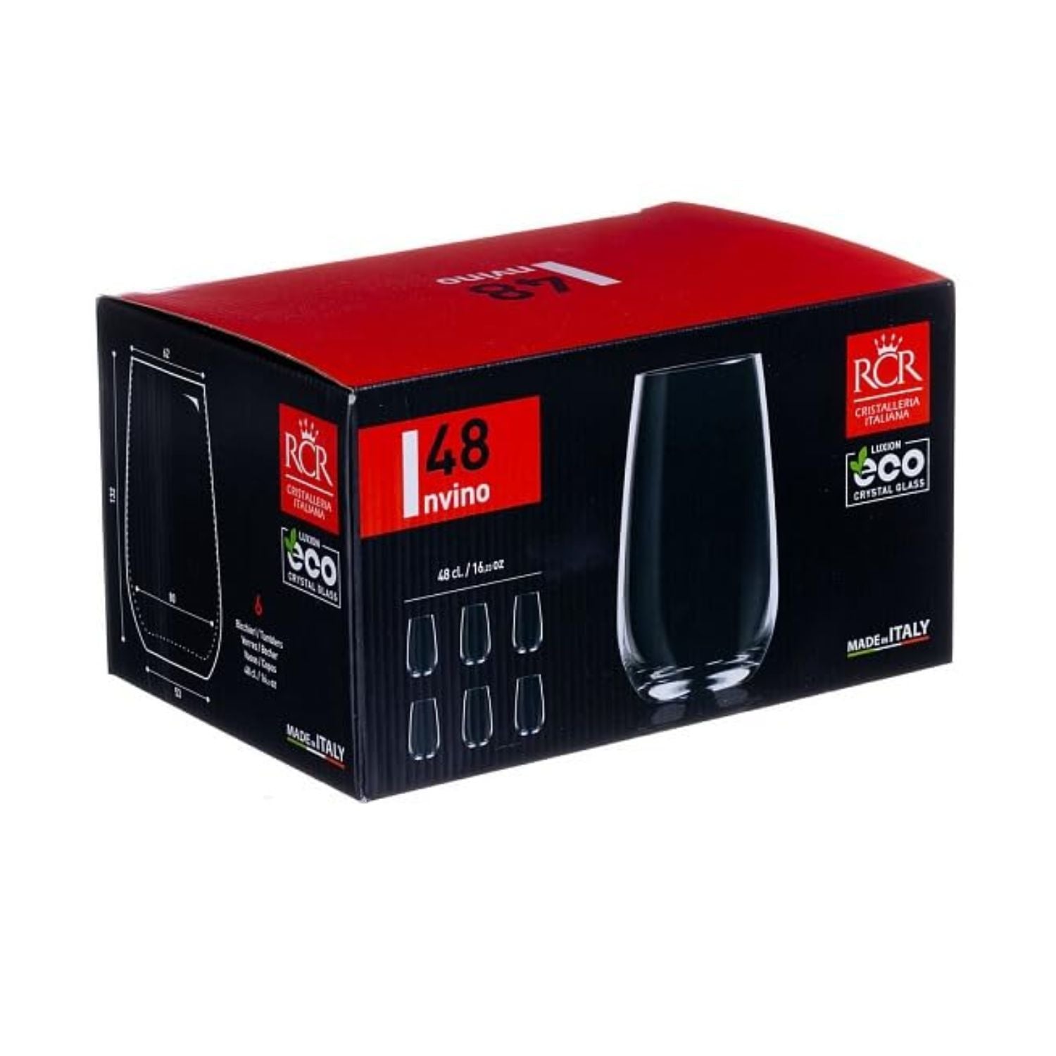 RCR SET 6 VASOS - INVINO I48