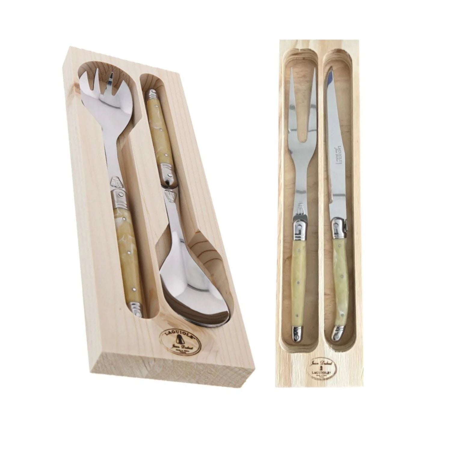 PACK LAGUIOLE SET PARA SERVIR + SET DE ASADO