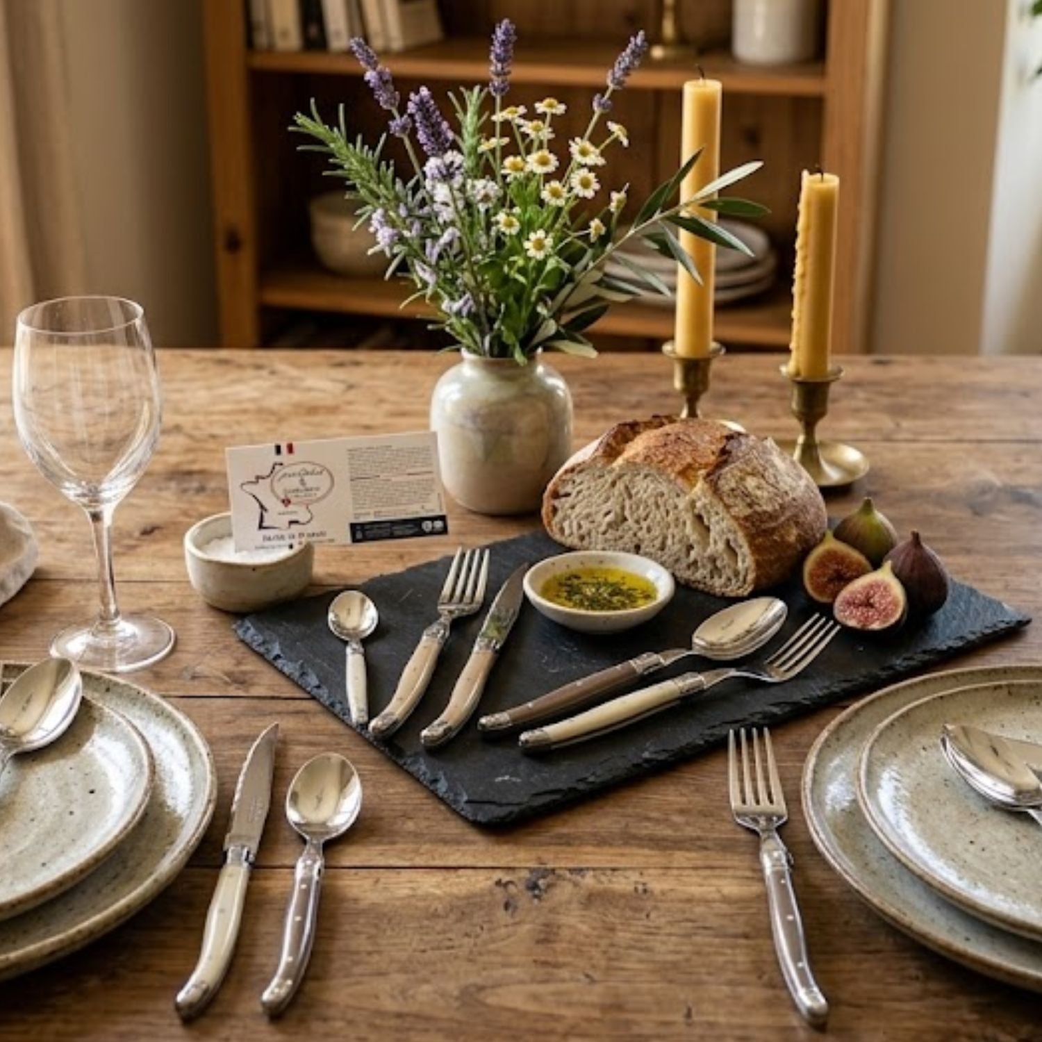 SET DE CUCHILLERIA 24 PIEZAS LINO LAGUIOLE JEAN DUBOST