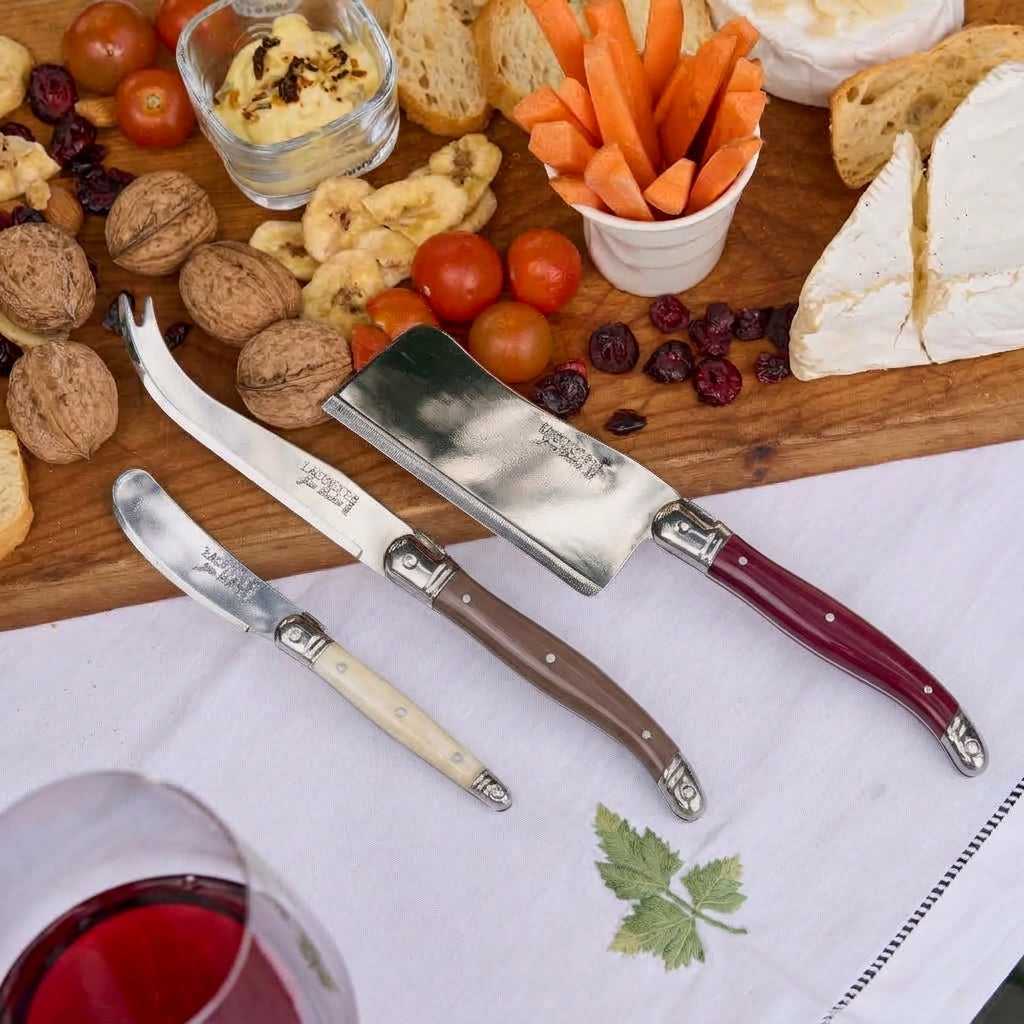 Set de 3 Cuchillos para Queso Laguiole Jean Dubost