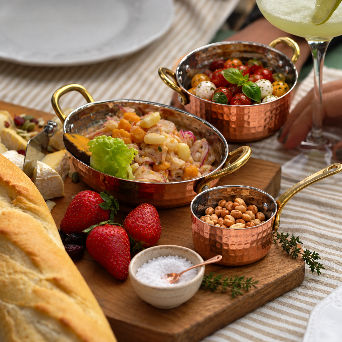PACK APERITIVO 3 OLLITAS: 200/500/600ml