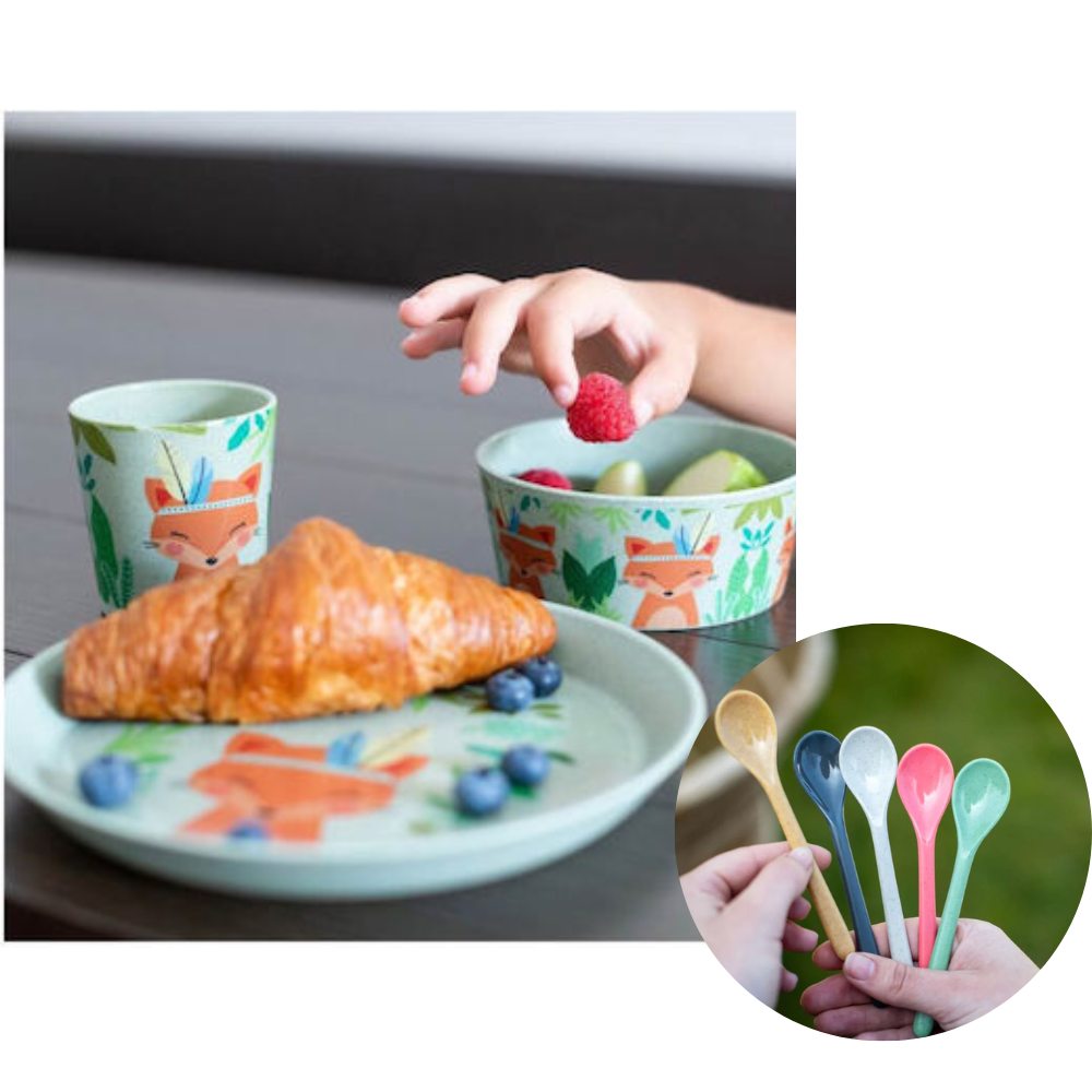 SET INFANTIL HARRY + CUCHARAS