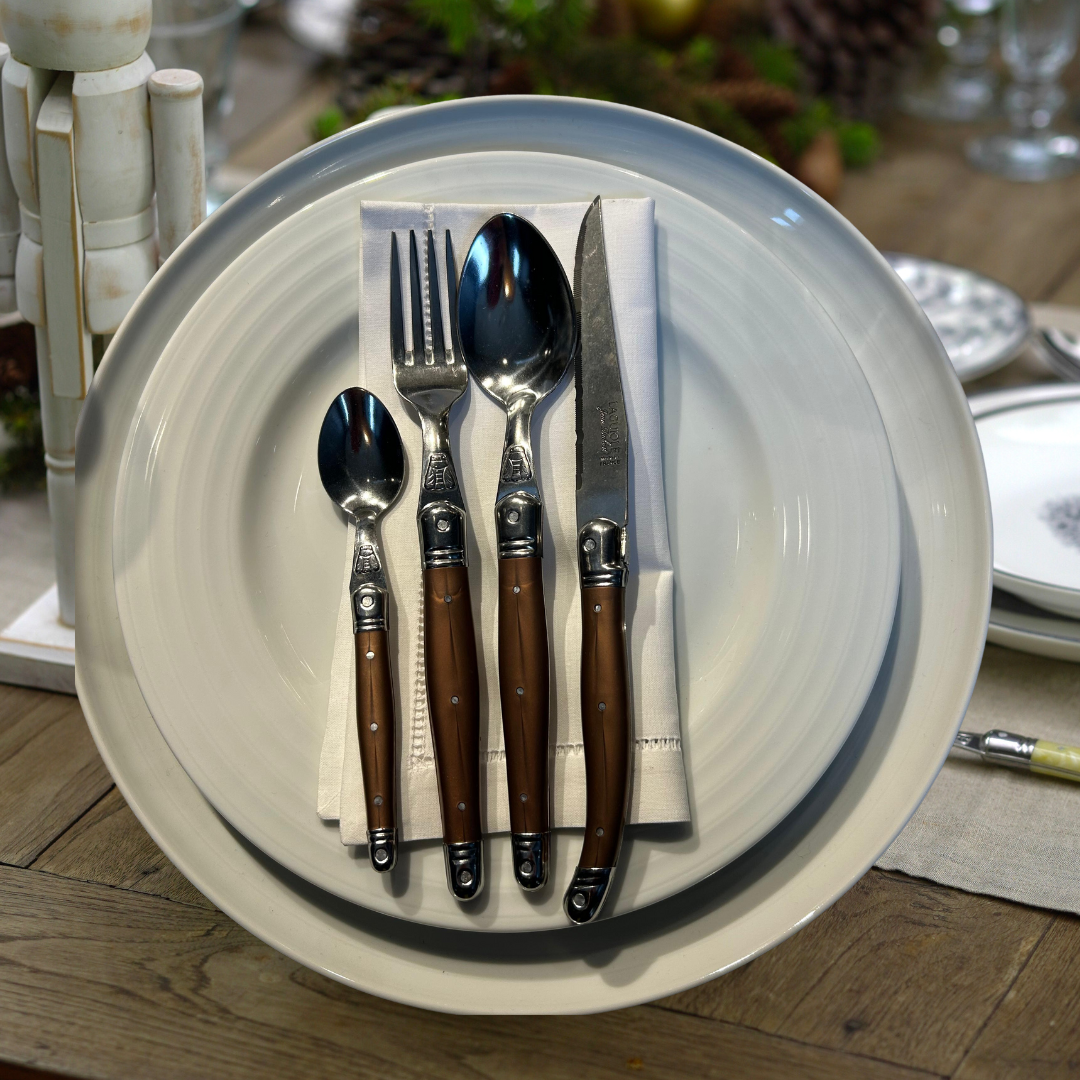 LAGUIOLE SET CUCHILLERÍA 24 PIEZAS CAFE