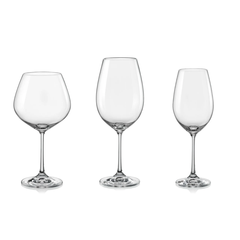 Crystalex: Juego 18 piezas Viola