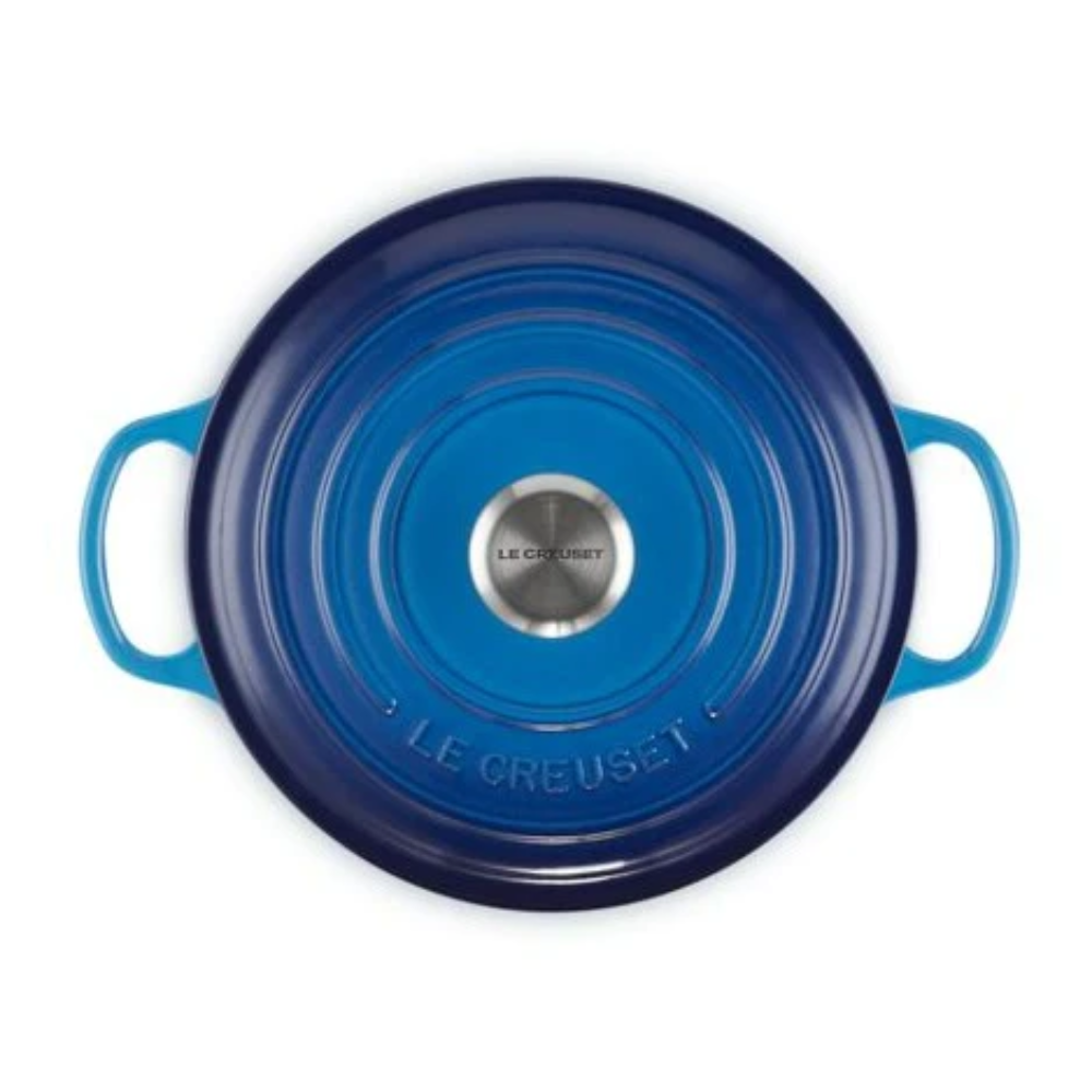 OLLA COCOTTE REDONDA 20cm AZUL AZURE