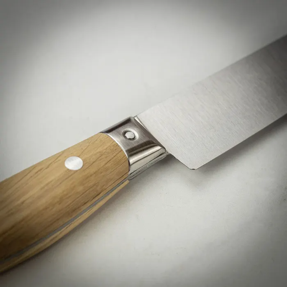 LAGUIOLE 3 CUCHILLOS COCINA - MADERA OLIVO