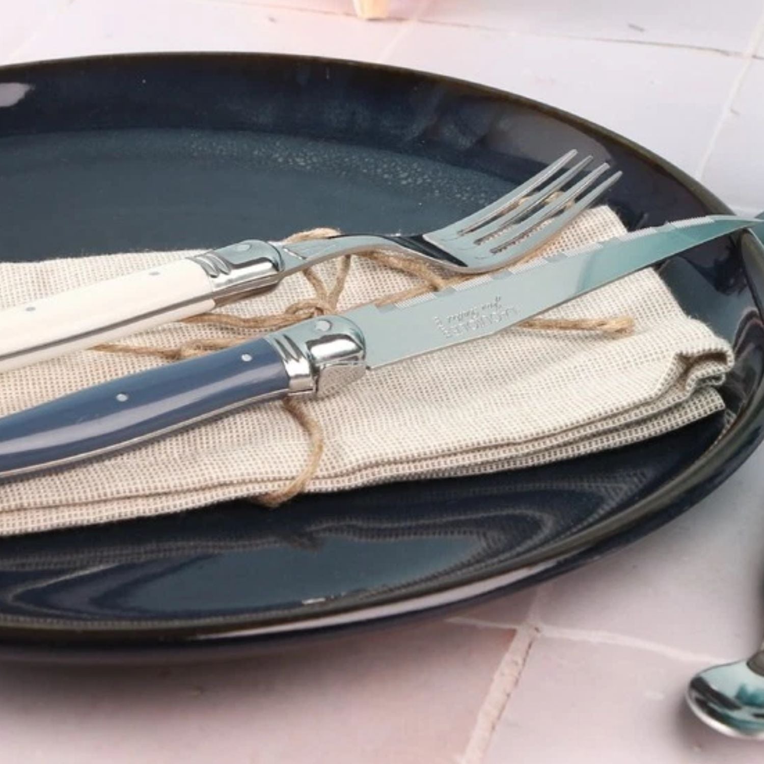 SET 12 PIEZAS ATELIER LAGUIOLE JEAN DUBOST