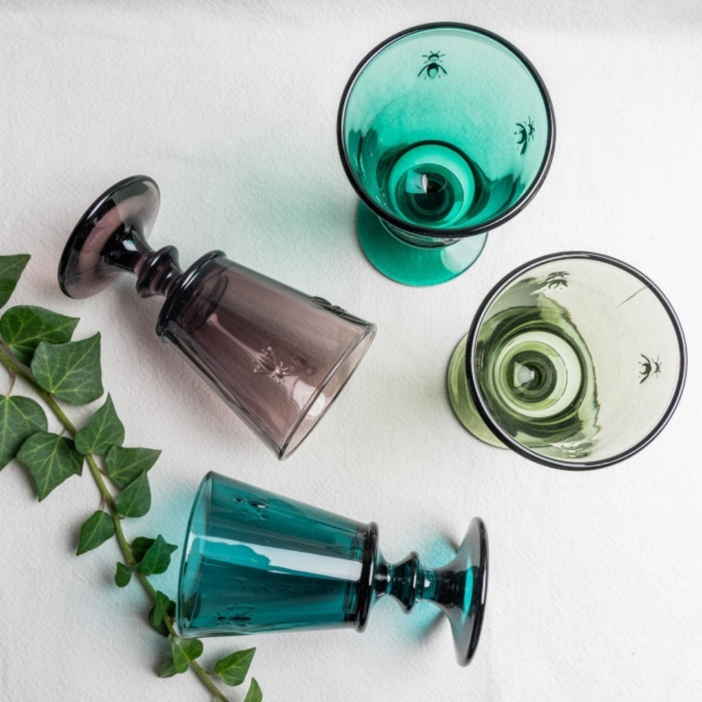 SET 4 COPAS ABEJA COLORES