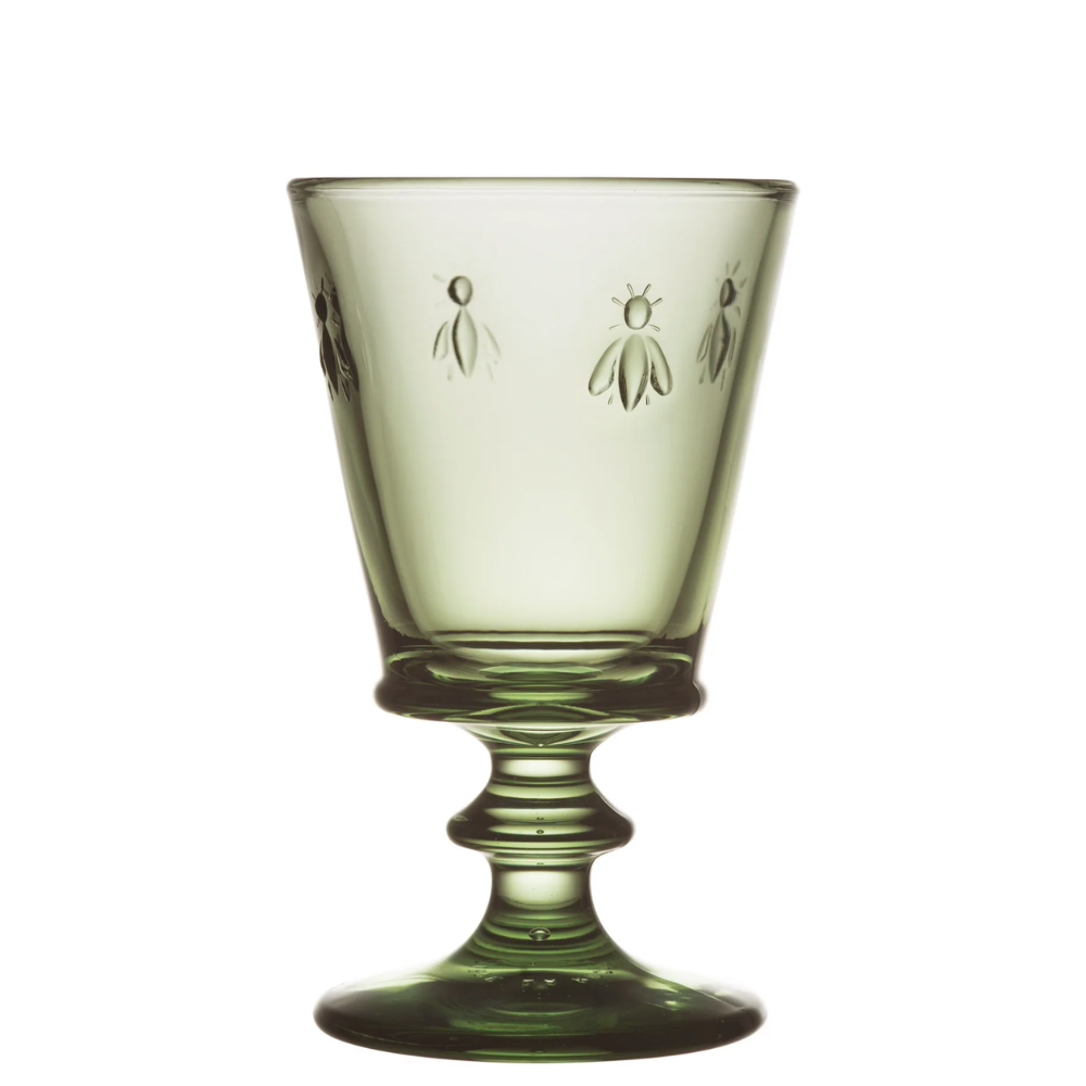 SET 6 COPAS ABEJA OLIVA 240ML