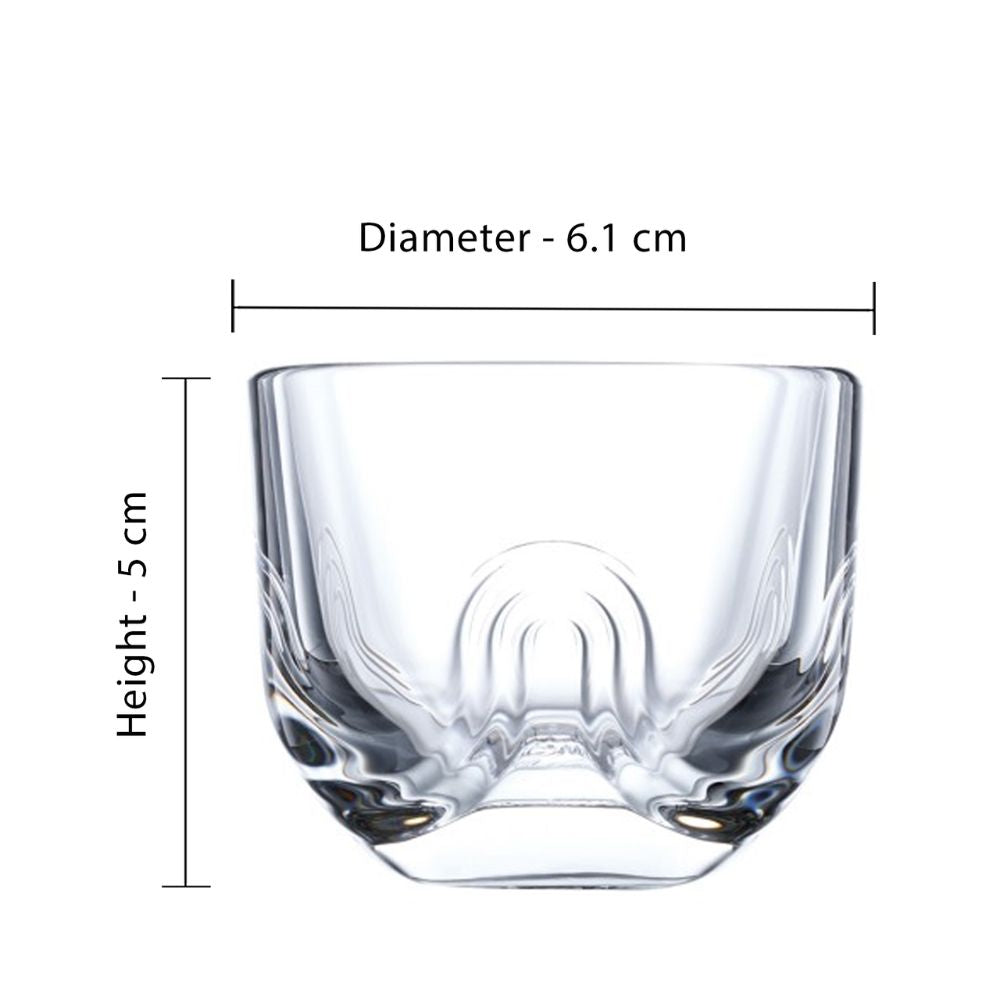 SET 6 MINI POCILLOS POSTRE FOLIES 80ML