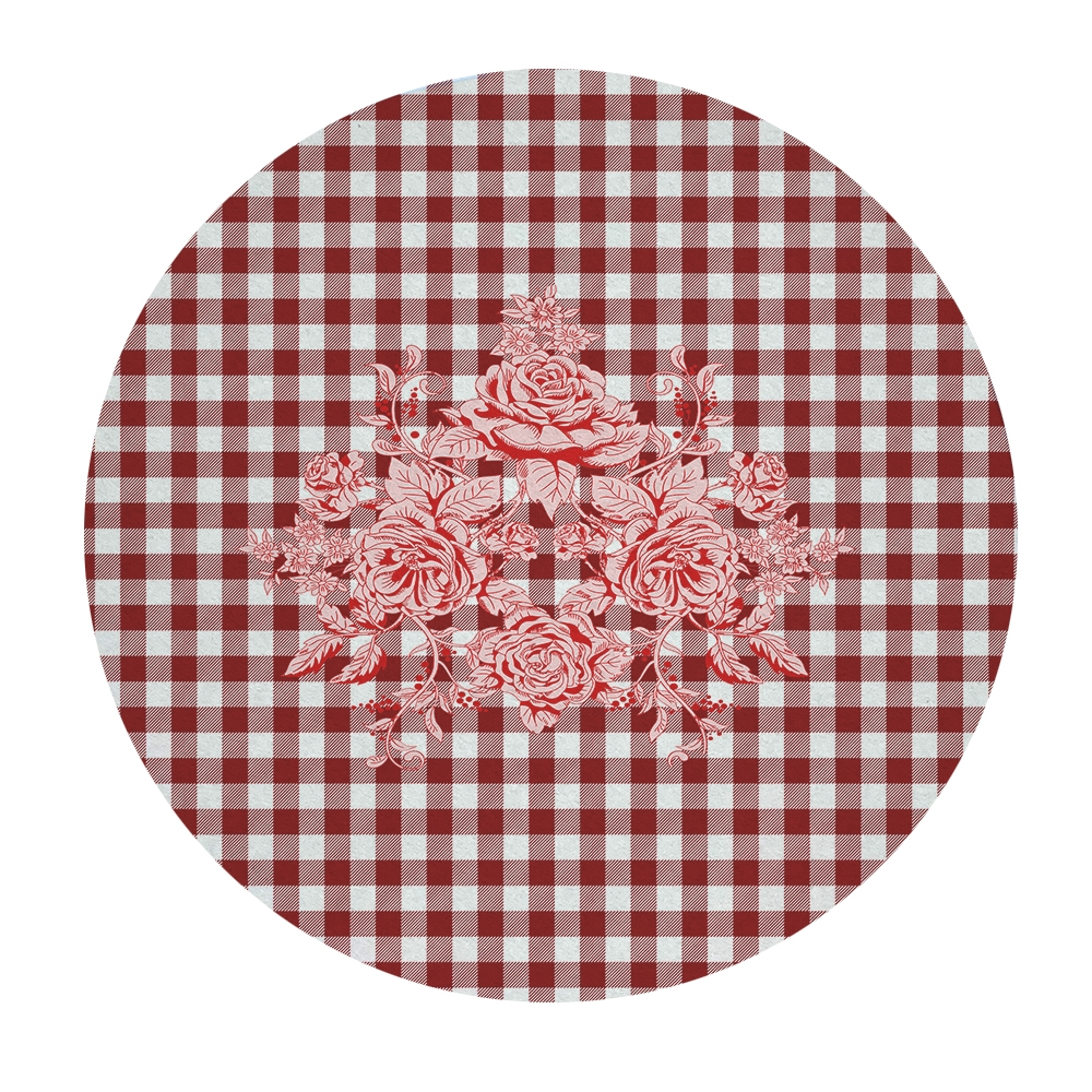 Set 4 Bajoplatos Toile Rojo Tuyo Print