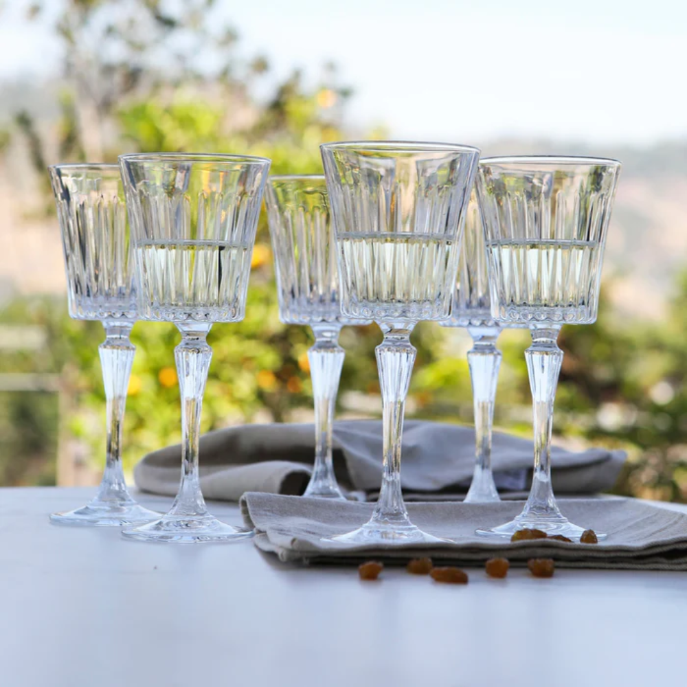 PACK TIMELESS COPAS TINTO Y BLANCO + VASO ALTO