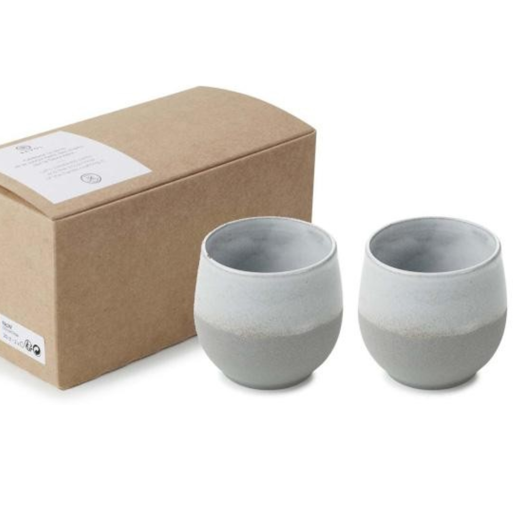REVOL NO.W SET DE 2 TAZAS 200cc. - Arctic white