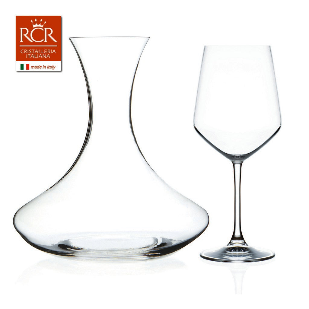 RCR SET DE 6 COPAS MAS DECANTADOR UNIVERSUM