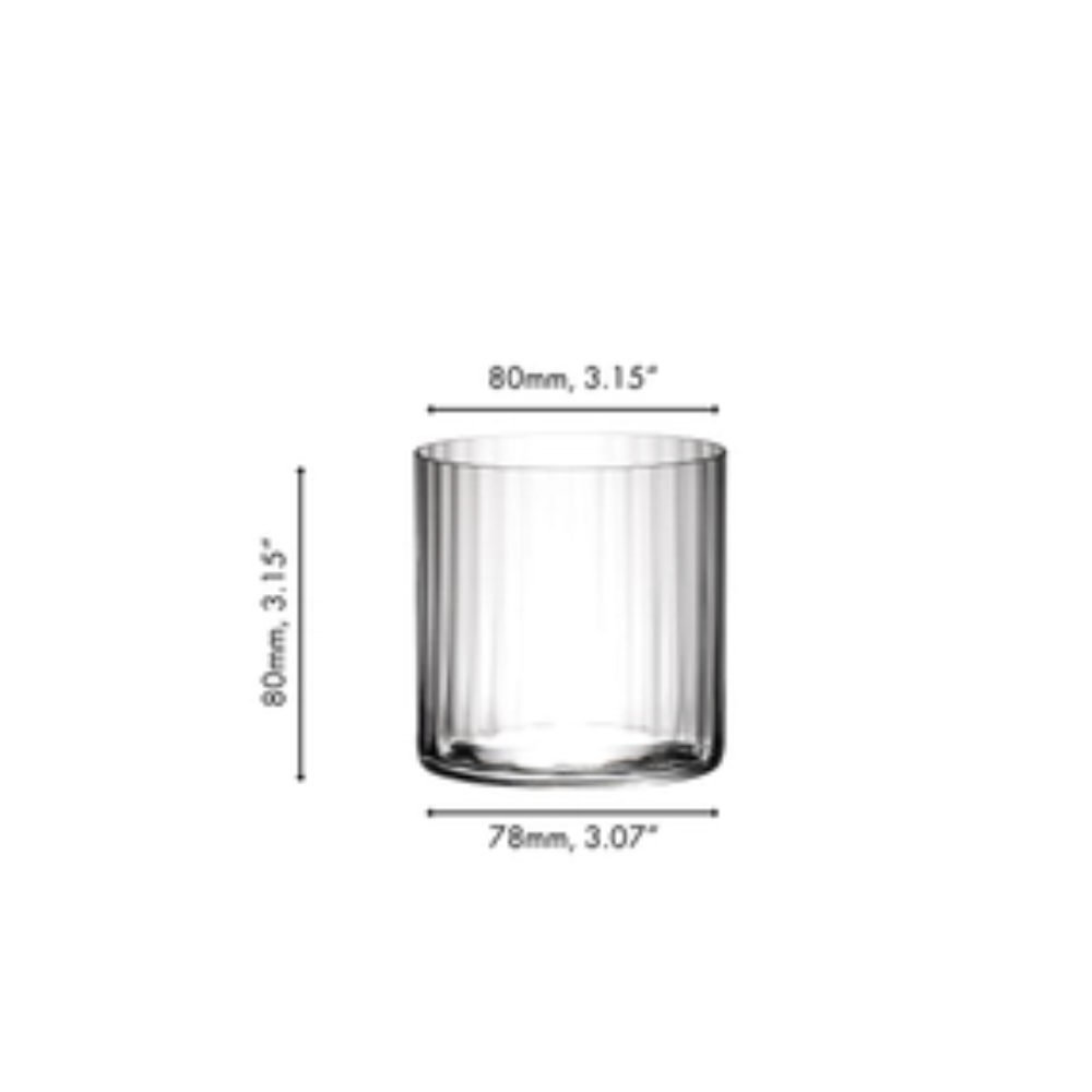 RIEDEL SET DE 2 VASOS ALL PURPOSE HAPPY H2O OPTIC