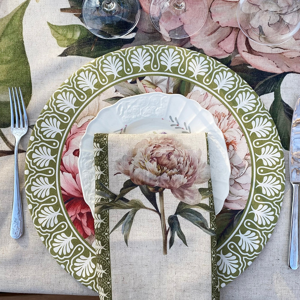 Set 4 Servilletas Camelia Tuyo Print