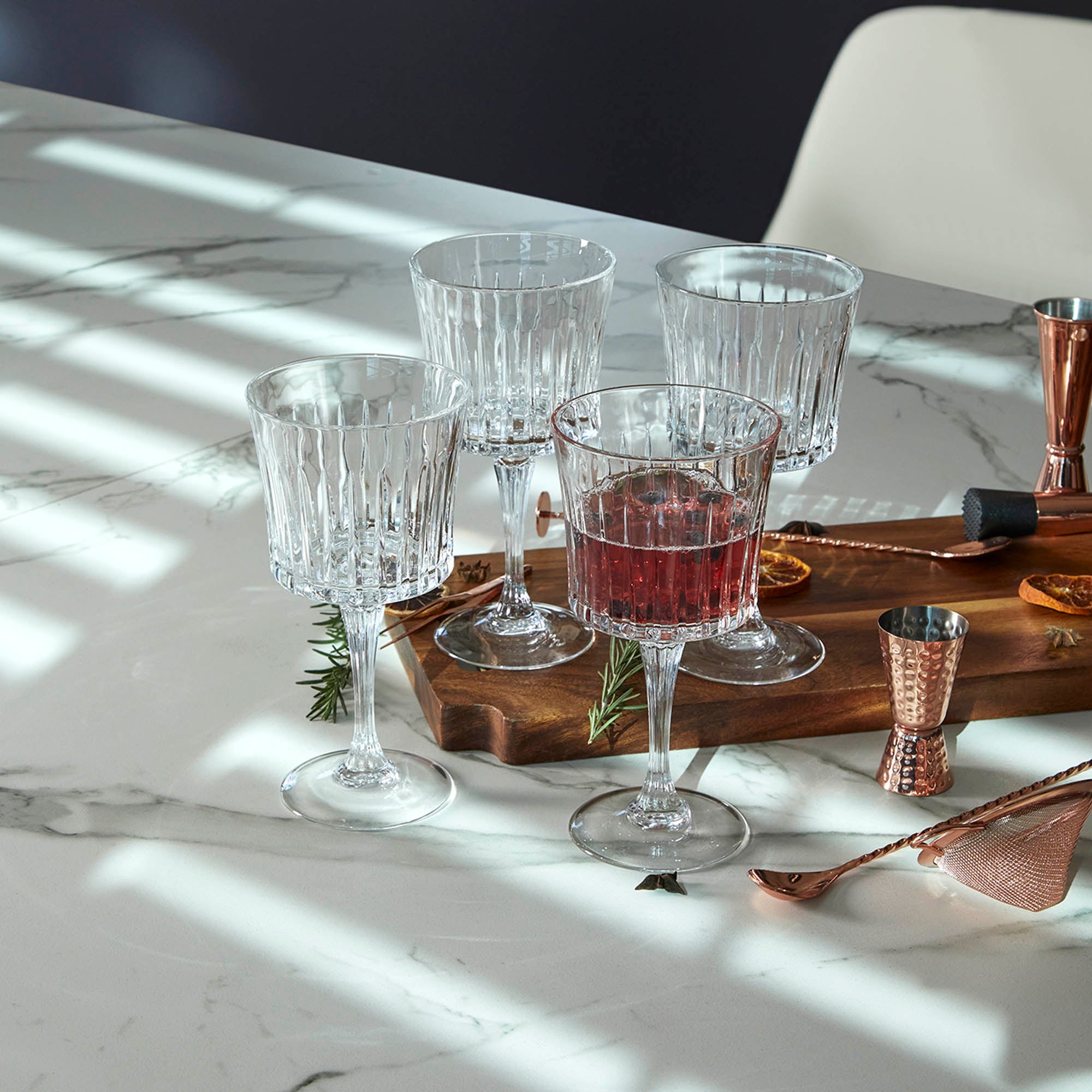 RCR SET 4 COPAS COCTEL TIMELESS