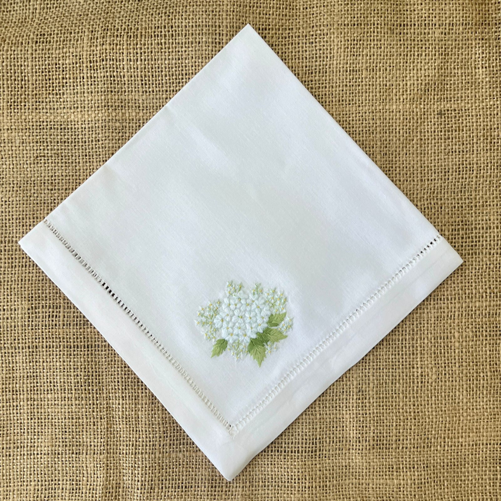 SET 6 INDIVIDUALES + 6 SERVILLETAS HORTENSIA