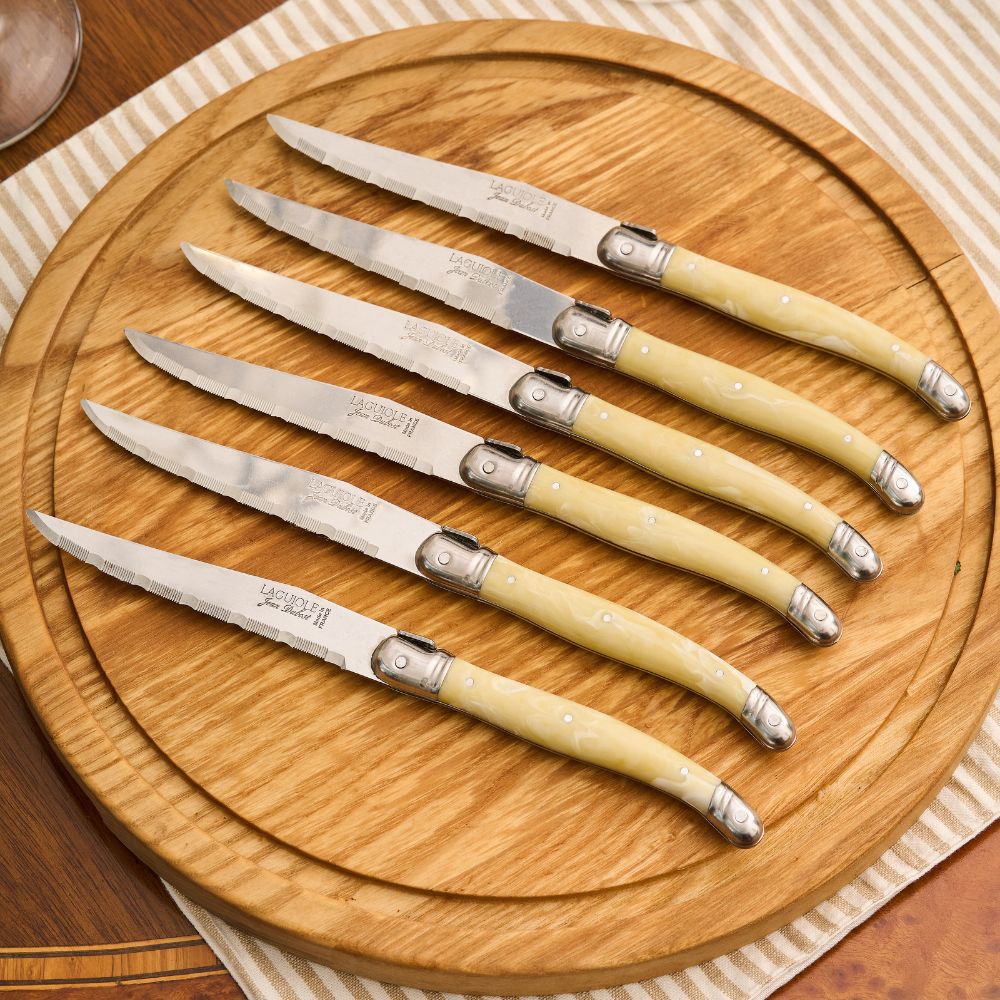 SET 6 CUCHILLOS LAGUIOLE