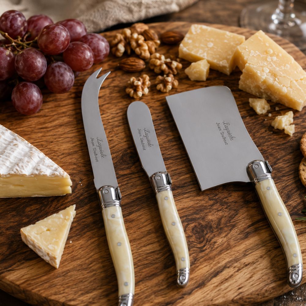 Set de 3 Cuchillos para Queso Laguiole Jean Dubost