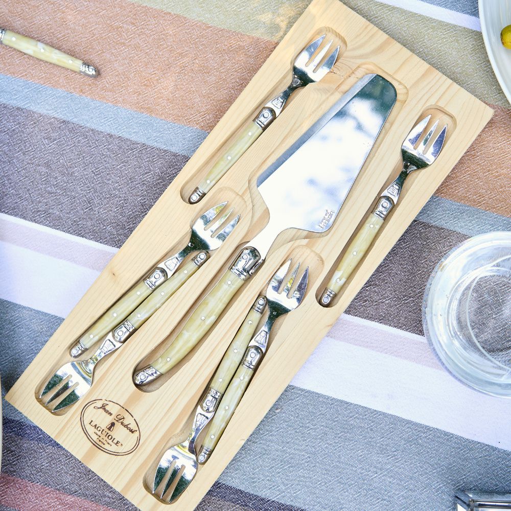 LAGUIOLE SET 7 PIEZAS TORTA