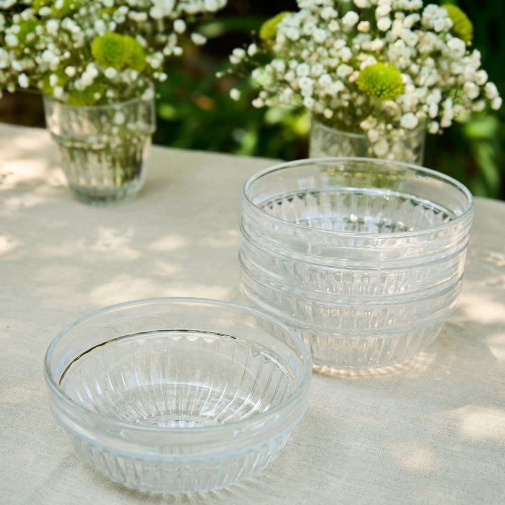 LA ROCHERE: SET 4 BOWLS CEDRAT LA ROCHERE