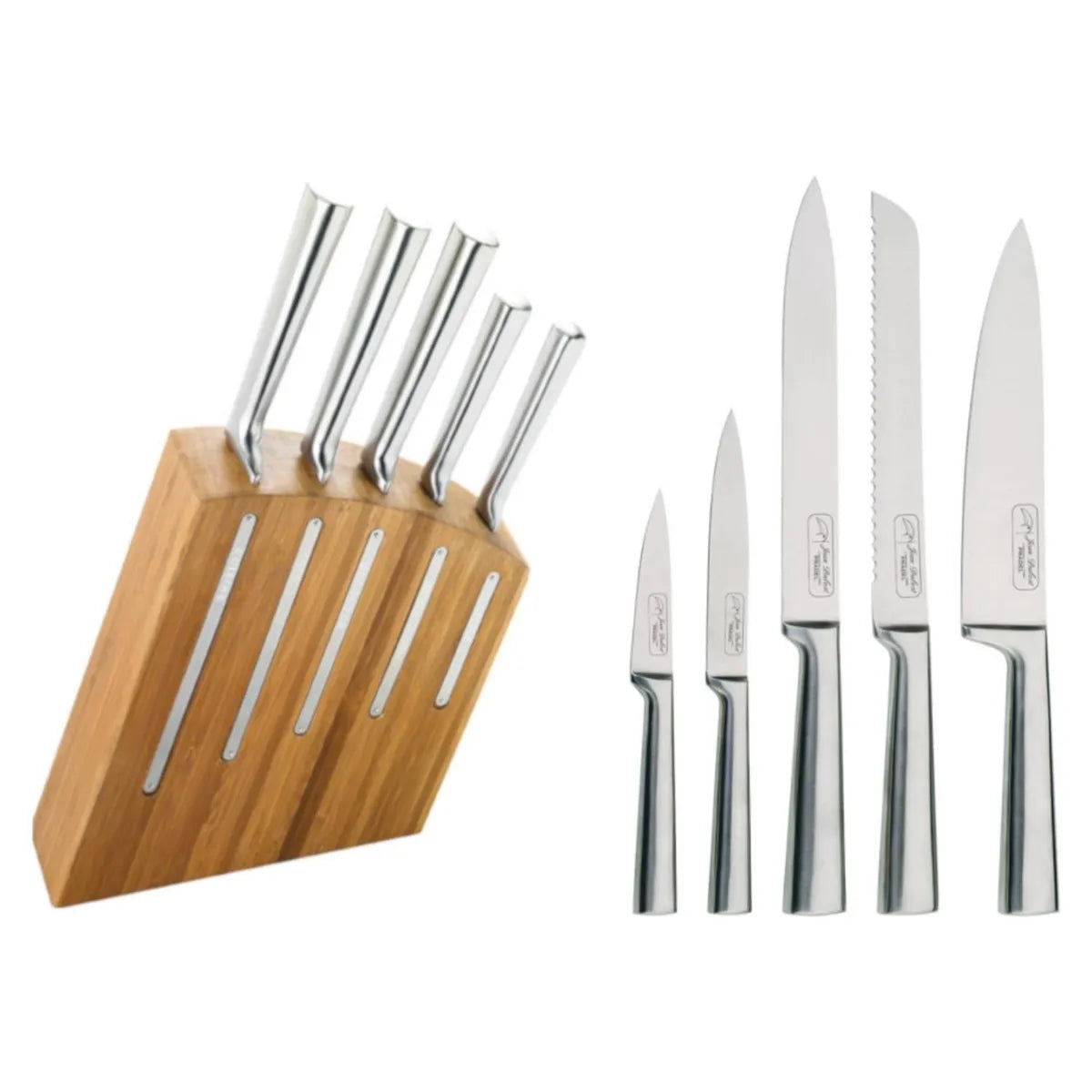 LAGUIOLE BLOQUE 5 CUCHILLOS COCINA KIMONO