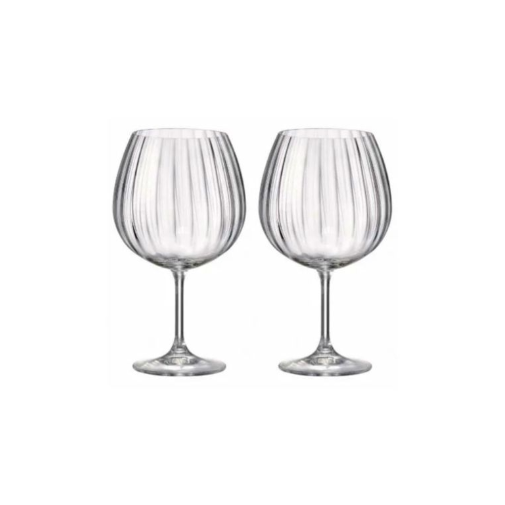 CRYSTALEX SET 2 COPAS OPTIC 820ml