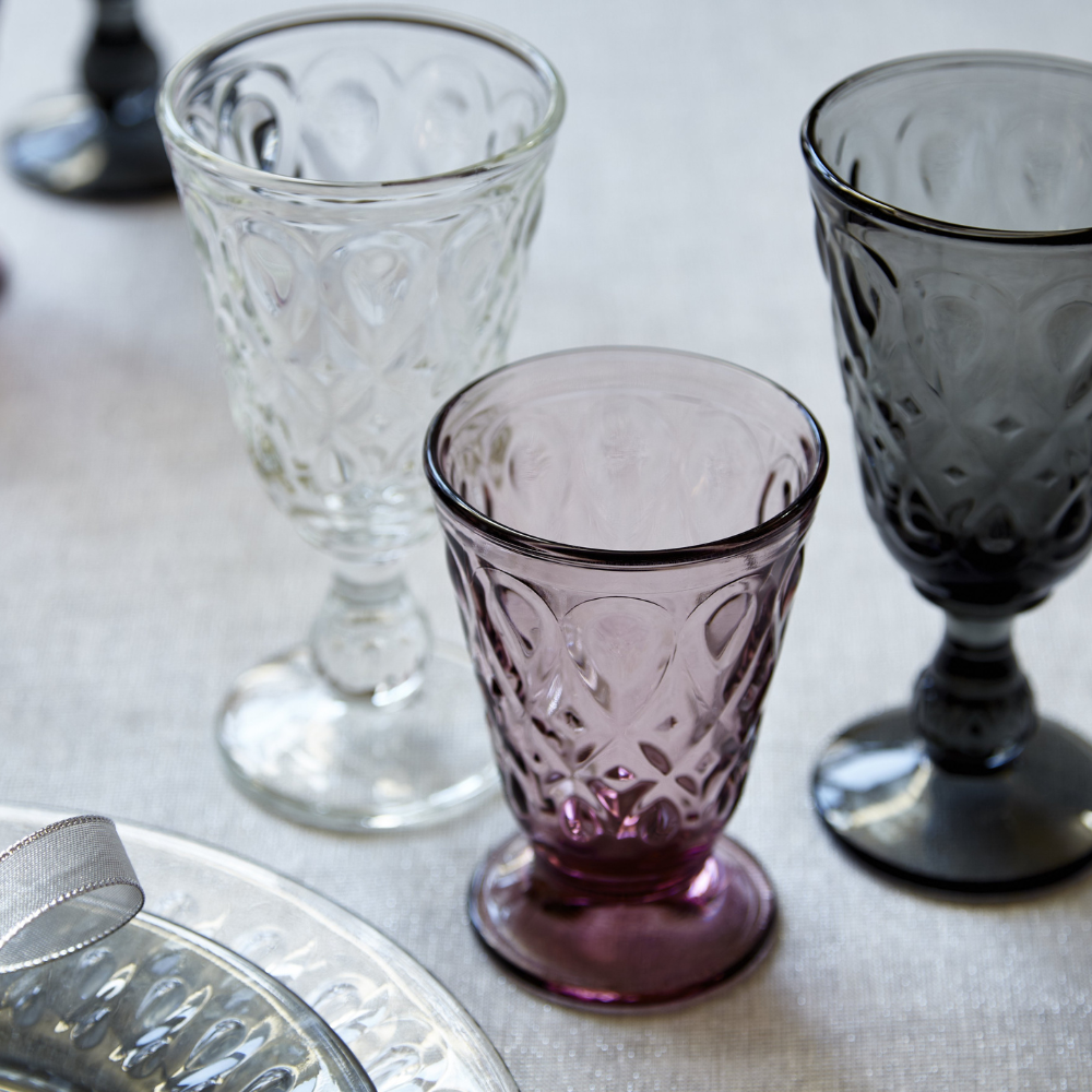 LA ROCHERE: SET 6 COPAS LYONNAIS GRIS